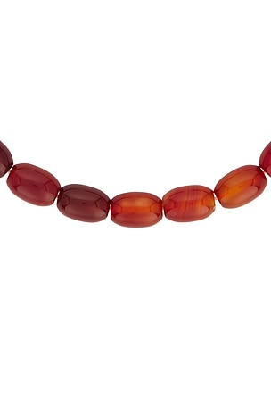 Heaven Mayhem Clementine Necklace in Claudette Red