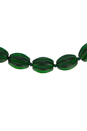 Heaven Mayhem Isla Necklace in Dark Green