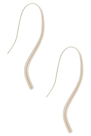 Heaven Mayhem Lenora Earrings in Metallic Silver