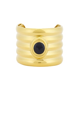 Heaven Mayhem Clarke Cuff Bracelet in Metallic Gold