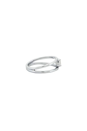 Heaven Mayhem Suri Ring in Metallic Silver
