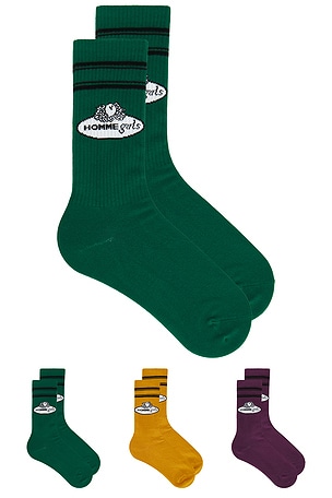 X Fruit Of The Loom Crew Socks 3-pack HOMMEgirls