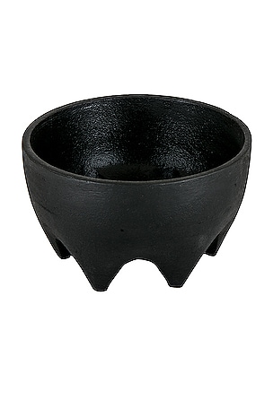 HAWKINS NEW YORK Alyson Fox Footed Bowl in Black