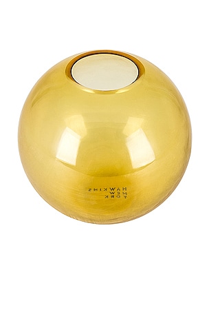 HAWKINS NEW YORK Aurora Large Sphere Vase in Yellow