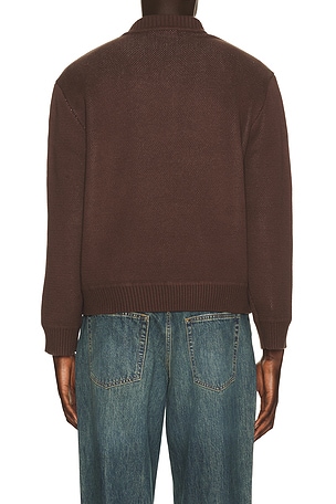 House of Sunny Daily Grind Knit Sweater in Brown