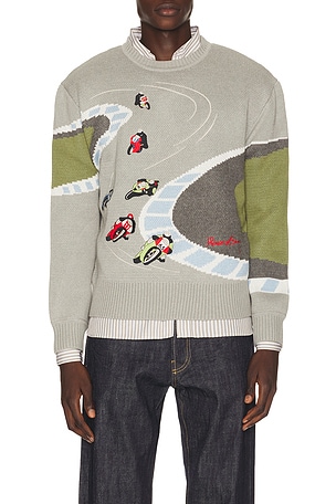 Superbikes Knit Sweater House of Sunny