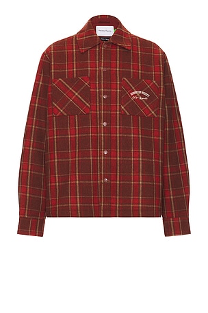 Heavyweight Plaid Overshirt House of Sunny