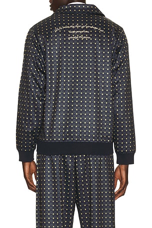 House of Sunny The Benny Tracksuit Jacket in Navy