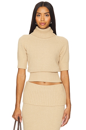 Courtney Towelling Roll Neck House of Sunny