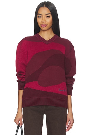 House of The Red Landscape Sweater House of Sunny