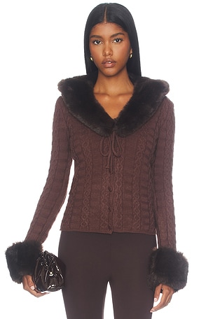 Cable Peggy Cardigan House of Sunny