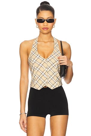 Sloane Check Waistcoat House of Sunny