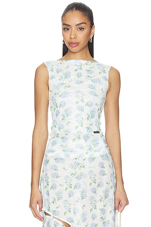 Hydrangea Double Layer Mesh Top House of Sunny