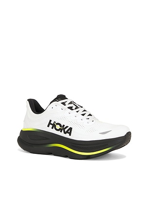 Hoka zapatilla deportiva bondi 9 en color blanco