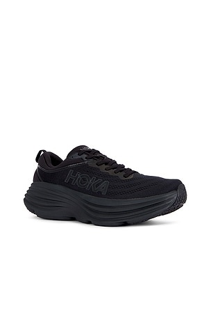 HOKA M Bondi 8 in Black. Size Mens 10 / Womens 11. Also