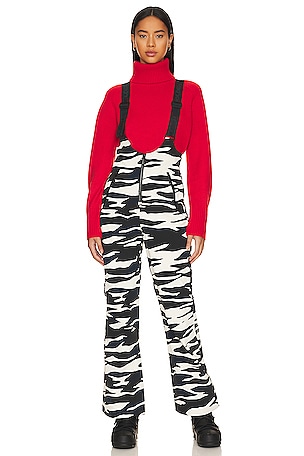 Zebra Women's Holden Snow Pants HOLDEN Snow Bib In Zebra REVOLVE