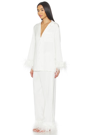 homebodii Seraphina Feather Lounge Set in White