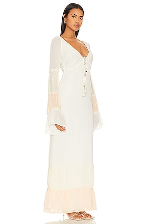 House of Harlow 1960 X Revolve Anne Maxi Dress in Ivory