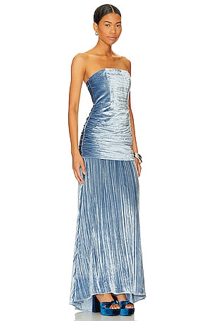 House of Harlow 1960 x REVOLVE Benicia Gown in Blue