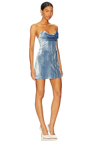 House of Harlow 1960 x REVOLVE Balley Mini Dress in Blue