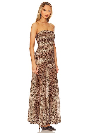 House of Harlow 1960 x REVOLVE Imani Maxi Dress in Brown