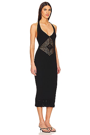 House of Harlow 1960 x REVOLVE Gayla Midi Dress in Black