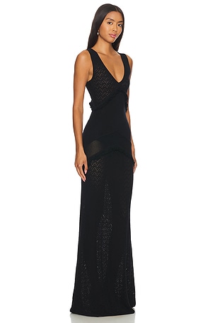 House of Harlow 1960 Mags Maxi Dress in Black