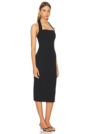 House of Harlow 1960 Jones Midi Dress in Black