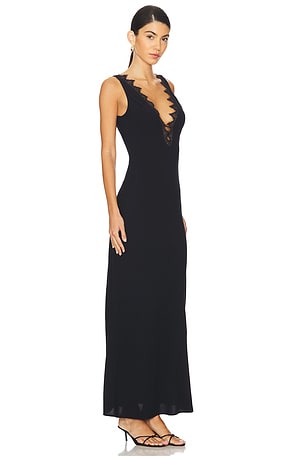 House of Harlow 1960 Cleo Maxi Dress in Black