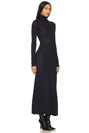 House of Harlow 1960 Blaise Maxi Dress in Black