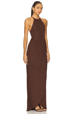 House of Harlow 1960 x REVOLVE Milo Gown in Chocolate
