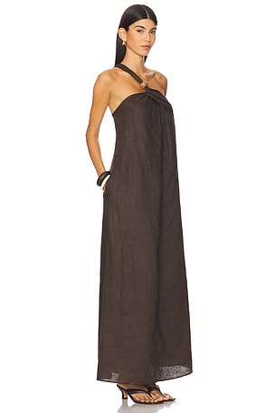 House of Harlow 1960 x REVOLVE Faustine Maxi Dress in Brown