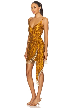 House of Harlow 1960 x REVOLVE Gema Mini Dress in Mustard