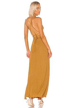 House of Harlow 1960 X REVOLVE Heidi Maxi in Mustard | REVOLVE