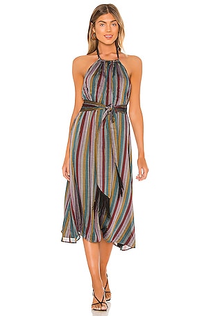 floral smocked waist midi dress Floral Smocked Bodice Midi Dress in Agave Green – ALLUV PLACE