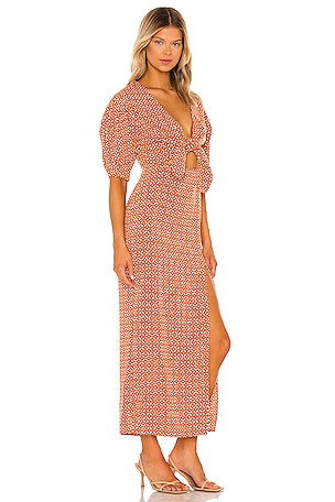 House of Harlow 1960 x REVOLVE Vincenza Maxi Dress in Rust