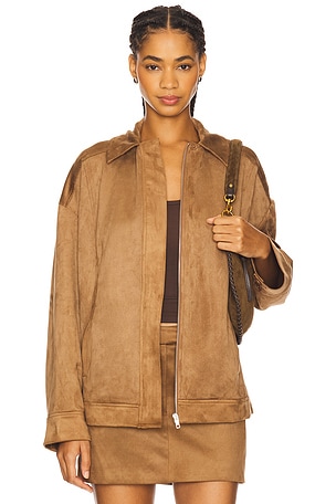 x REVOLVE Della Faux Suede Jacket House of Harlow 1960