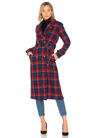 House of Harlow 1960 x REVOLVE Howard Jacket in Plaid Multi | REVOLVE display picture 1