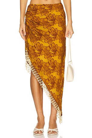 x REVOLVE Gema Midi Skirt House of Harlow 1960