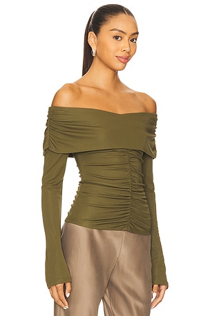 House of Harlow 1960 x REVOLVE Suki Top in Olive