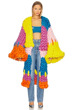 Kaleidoscope Colossal Knit Coat Hope Macaulay