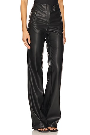 Heroine Sport Aimee Leather Pant in Black