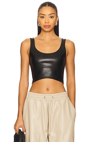 Leather Tank Top Heroine Sport