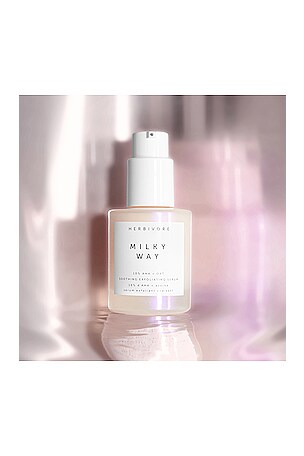 Herbivore Botanicals Milky Way 10% AHA + Oat Soothing Exfoliating Serum.