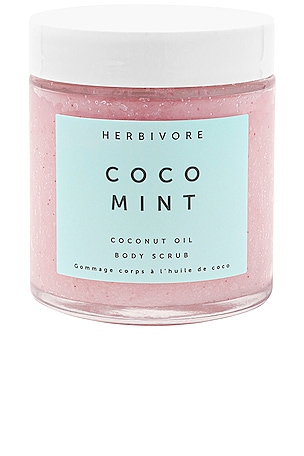 Coco Mint Coconut Oil Body Scrub Herbivore Botanicals