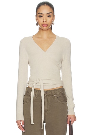 Ballerina Knit Wrap Blouse HERSKIND