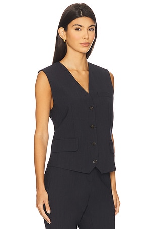 HERSKIND Atlas Vest in Navy