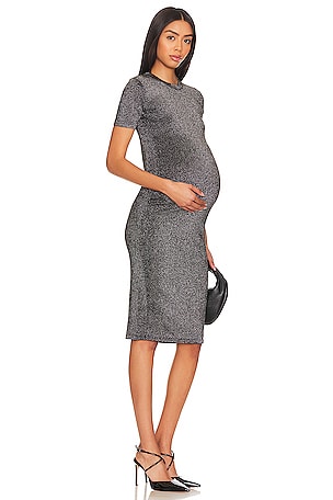 The Lurex Eliza Maternity Dress HATCH