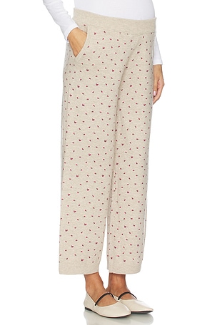 The Nora Floral Knit Pant HATCH