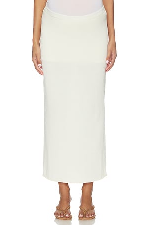 HATCH The Liana Skirt in Beige. Size S. Also